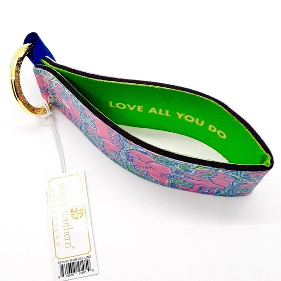 Simply Southern Accessories Simply Southern Elephant Key Fob